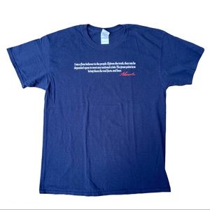 “Facts and Beer” Abraham Lincoln quote t-shirt